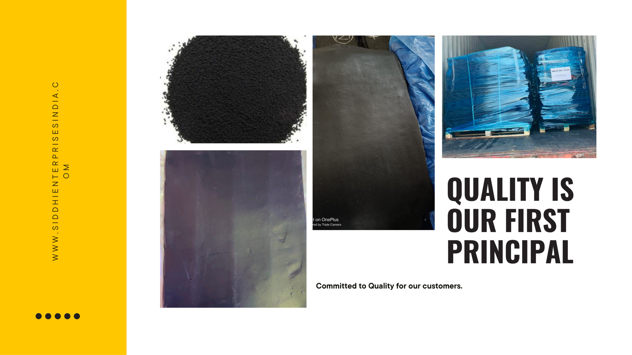 Yellow Gray and Black Minimalist industries Presentation